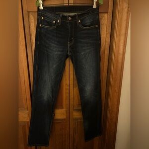 Levi’s Men’s Sz 31x32 Dark Wash Cotton Blend Western Straight Leg 511 Jeans